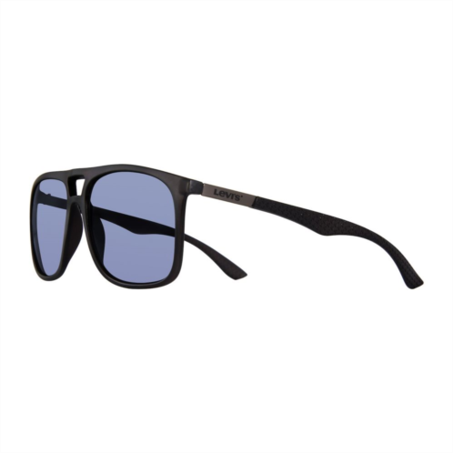 Mens Levis 57mm Plastic Navigator Sunglasses