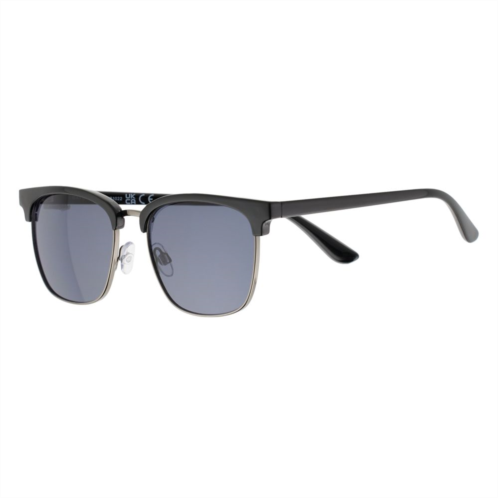 Mens Sonoma Goods For Life 54mm Clubmaster Gray Lens Sunglasses
