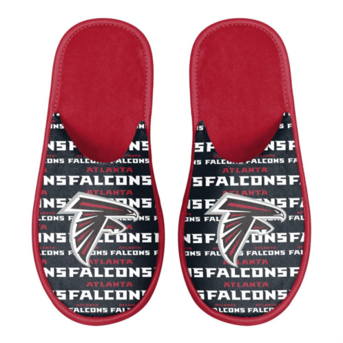 Mens FOCO Atlanta Falcons Scuff Logo Slide Slippers