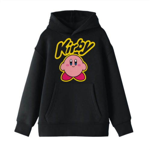 Licensed Character Boys 8-20 Kirby Logo and Character Hoodie