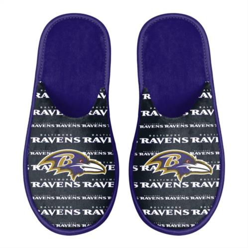 Unbranded Mens FOCO Baltimore Ravens Scuff Logo Slide Slippers