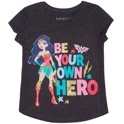 Baby & Toddler Girl Jumping Beans Be Your Own Hero Wonder-Woman Graphic Tee