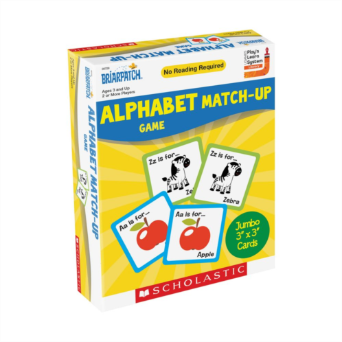 Briarpatch Scholastic Alphabet Match-Up Game