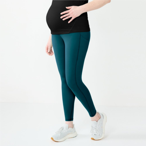 Womens Tek Gear Maternity Ultrastretch 7/8 Leggings