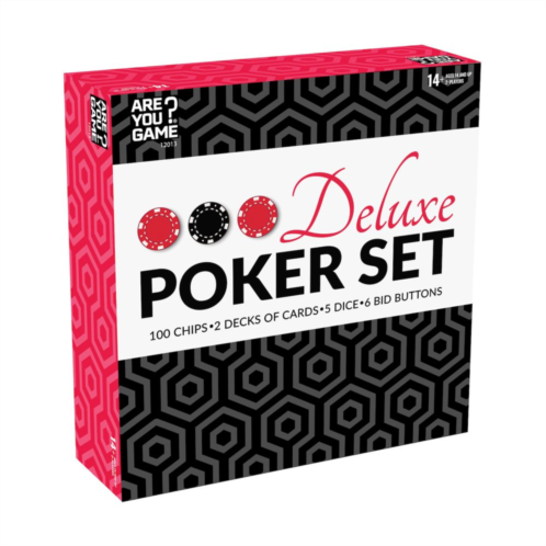 AREYOUGAMECOM Deluxe Poker Set