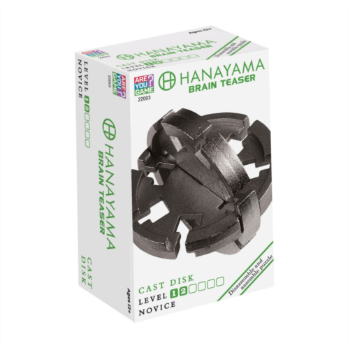 AREYOUGAMECOM Hanayama Level 2 Cast Puzzle - Disk
