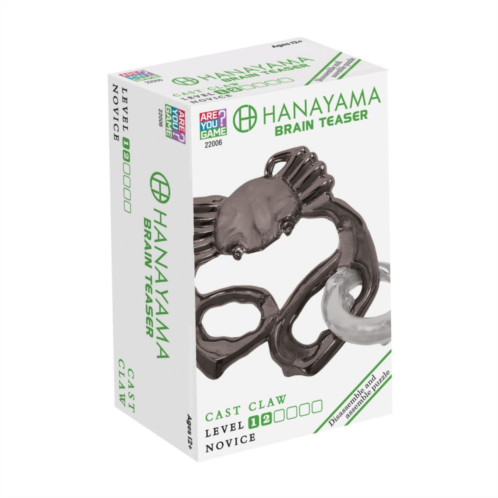 AREYOUGAMECOM Hanayama Level 2 Cast Puzzle - Claw