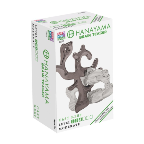 AREYOUGAMECOM Hanayama Level 3 Cast Puzzle - Reef