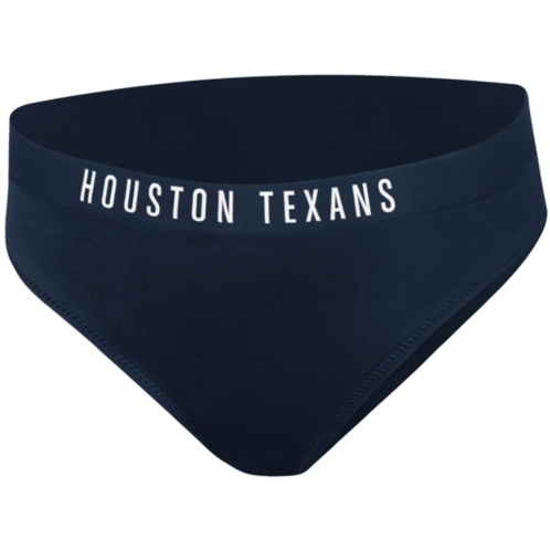 Womens G-III 4Her by Carl Banks Navy Houston Texans All-Star Bikini Bottom