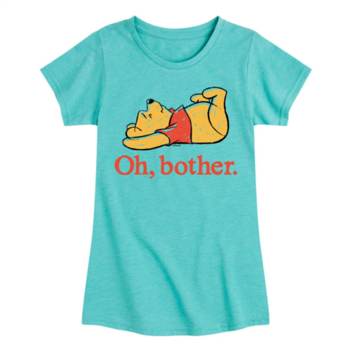 Disneys Winnie The Pooh Oh Bother Girls 7-16 Graphic Tee