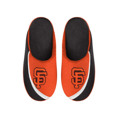 Mens FOCO San Francisco Giants Big Logo Color Edge Slippers