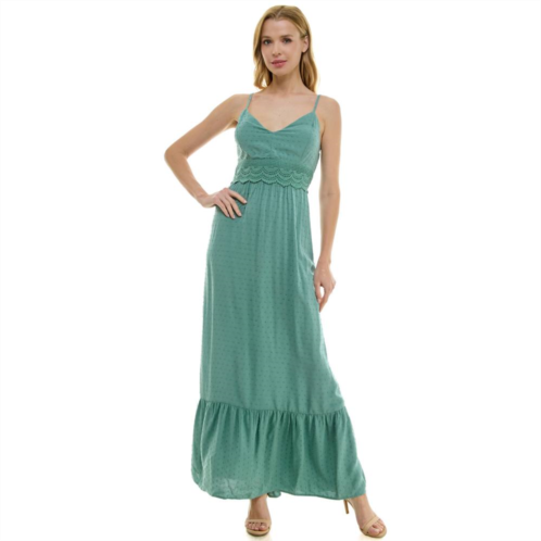 Juniors Lily Rose Tiered Maxi Dress
