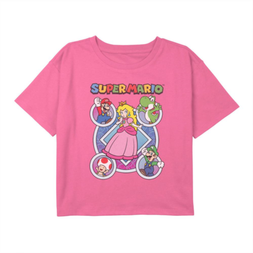 Licensed Character Girls 7-16 Nintendo Super Mario Bros Princess Toadstool Tee