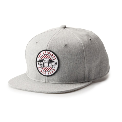 Mens Vans Circle Logo Snapback Hat