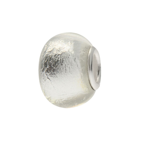Individuality Beads Sterling Silver Foiled Glass Bead