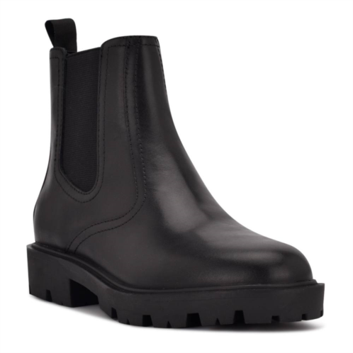 Nine West Yeeps Womens Leather Chelsea Boots