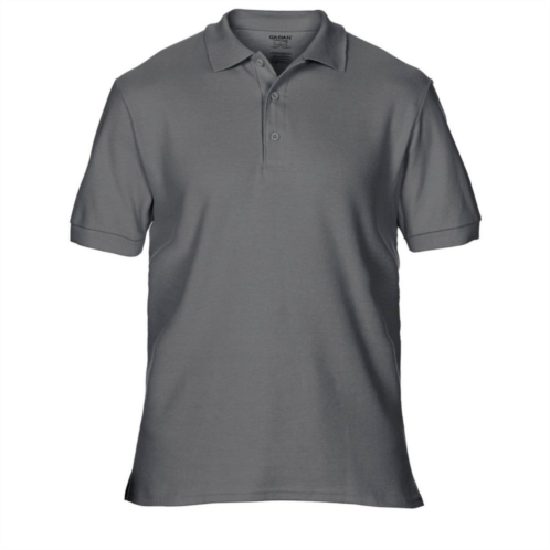 Floso Gildan Mens Premium Cotton Sport Double Pique Polo Shirt