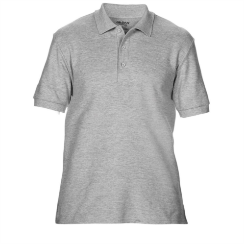 Floso Gildan Mens Premium Cotton Sport Double Pique Polo Shirt