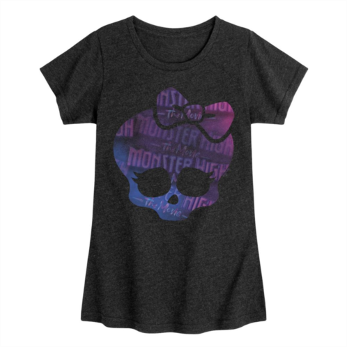 Licensed Character Girls 7-16 Monster High: The Movie Skull Graphic Tee