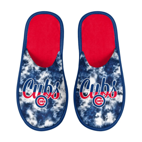 Womens FOCO Chicago Cubs Team Scuff Slide Slippers
