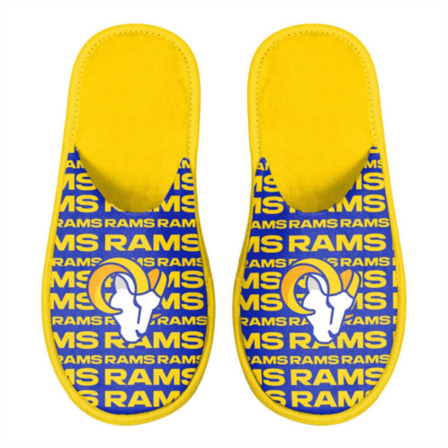 Unbranded Mens FOCO Los Angeles Rams Scuff Logo Slide Slippers