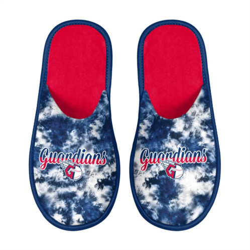 Womens FOCO Cleveland Guardians Team Scuff Slide Slippers