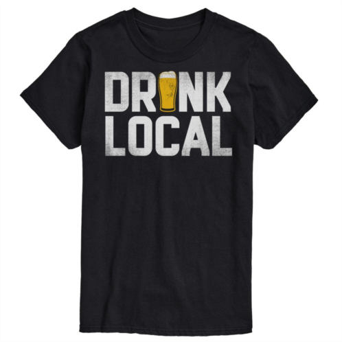Licensed Character Big & Tall Drink Local Graphic Tee