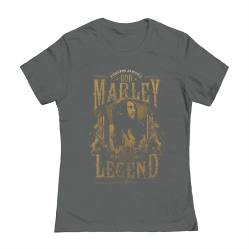 Licensed Character Juniors Bob Marley Legend Graphic Tee