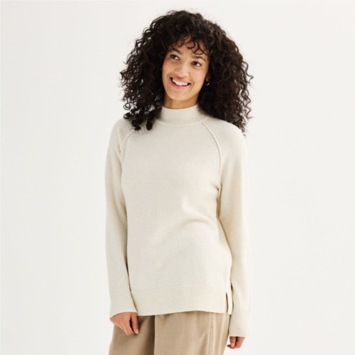 Womens Sonoma Goods For Life Mockneck Sweater