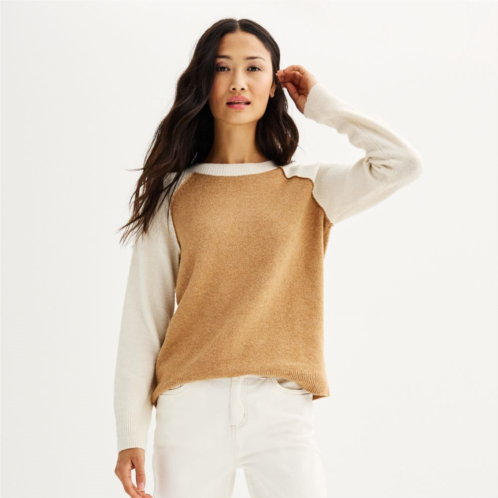 Womens Sonoma Goods For Life Raglan Sweater