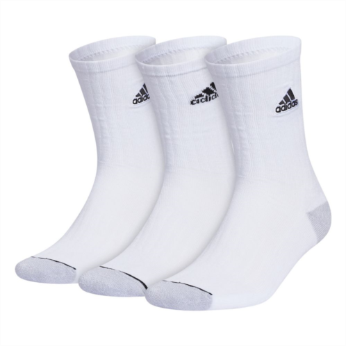 Mens adidas Classic Cushioned 2.0 Crew Sock 3-Pack