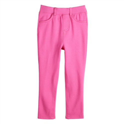 Girls 4-12 Jumping Beans Adaptive French Terry Pull-On Jeggings