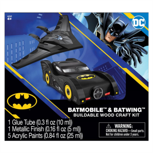 Masterpieces Puzzles Batman Batmobile & Batwing Buildable Mini Kit