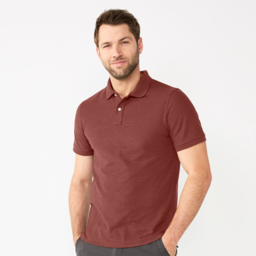 Mens Sonoma Goods For Life Relaxed Fit Pique Polo
