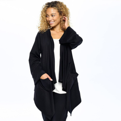 Undersummers by CarrieRae Womens Mix and Match Yoga Cardigan Sweaters-Long Sleeves, Comfortable, Side Pockets & Open Front