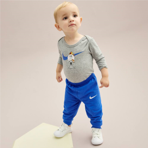 Baby Boy Nike Baseball Long Sleeve Bodysuit & Pants Set