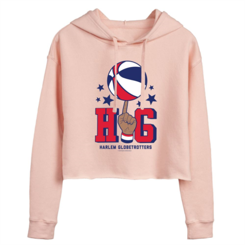 Licensed Character Juniors Harlem Globetrotters Cropped Graphic Hoodie