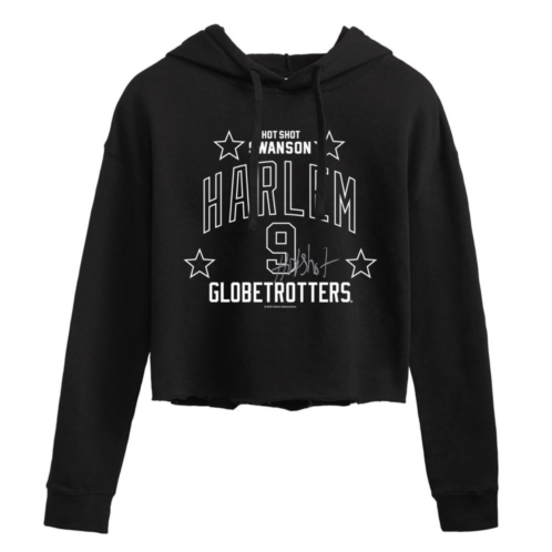 Licensed Character Juniors Harlem Globetrotters Hot Cropped Graphic Hoodie
