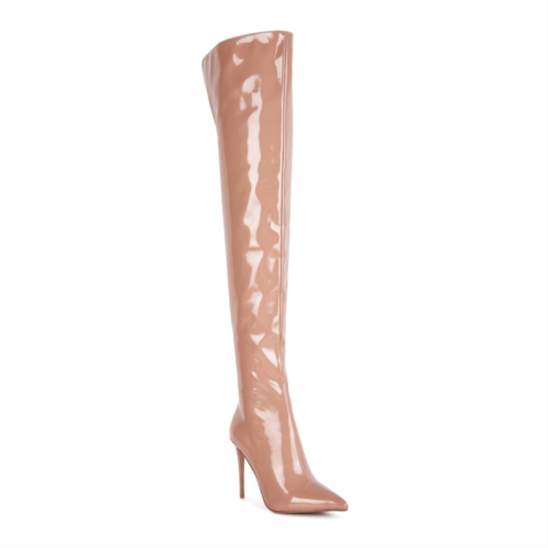 London Rag Eclectic Womens Thigh-High Boots