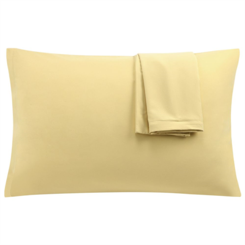 PiccoCasa 1800 Microfiber Breathable Zippered Pillowcases Set of 2 Travel(14x20)