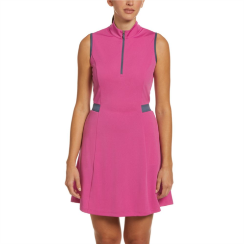 Womens Grand Slam Colorblock Sleeveless Golf Dress