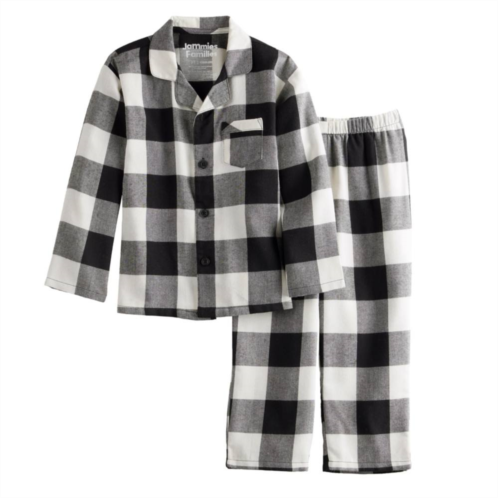 Boys 8-20 Jammies For Your Families Buffalo Plaid Flannel Top & Bottom Pajama Set