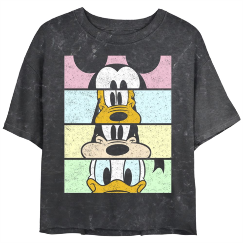 Licensed Character Disneys Mickey And Friends Juniors Group Comic Panels Tee