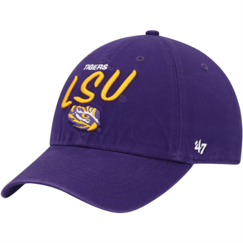 Unbranded Womens 47 Purple LSU Tigers Phoebe Clean Up Adjustable Hat