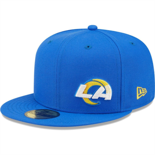 Mens New Era Royal Los Angeles Rams Flawless 59FIFTY Fitted Hat