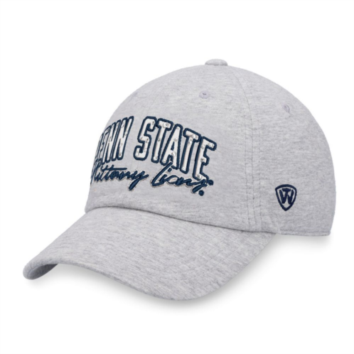 Unbranded Womens Top of the World Heathered Gray Penn State Nittany Lions Christy Adjustable Hat