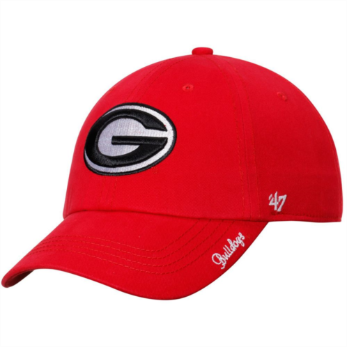 Unbranded Womens 47 Red Georgia Bulldogs Miata Clean Up Adjustable Hat