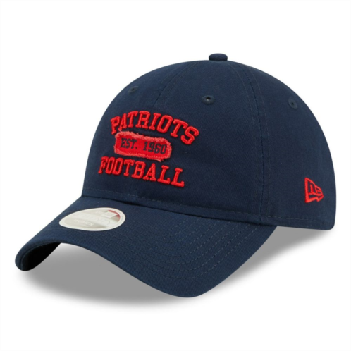 Womens New Era Navy New England Patriots Formed 9TWENTY Adjustable Hat
