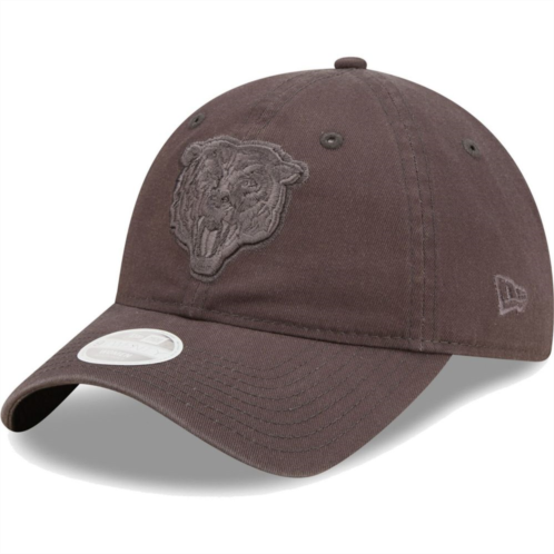 Womens New Era Graphite Chicago Bears Core Classic 2.0 Tonal 9TWENTY Adjustable Hat