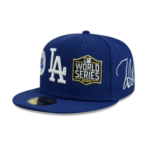 Mens New Era Royal Los Angeles Dodgers Historic World Series Champions 59FIFTY Fitted Hat